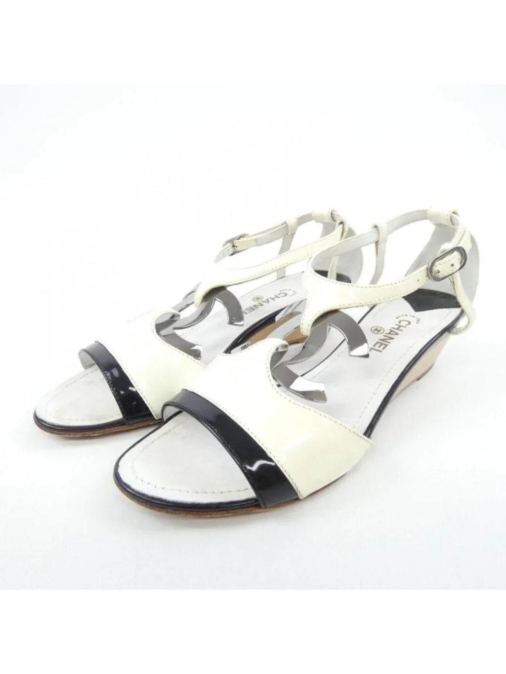 Chanel Sandals Black 36 - Picture 3 of 6